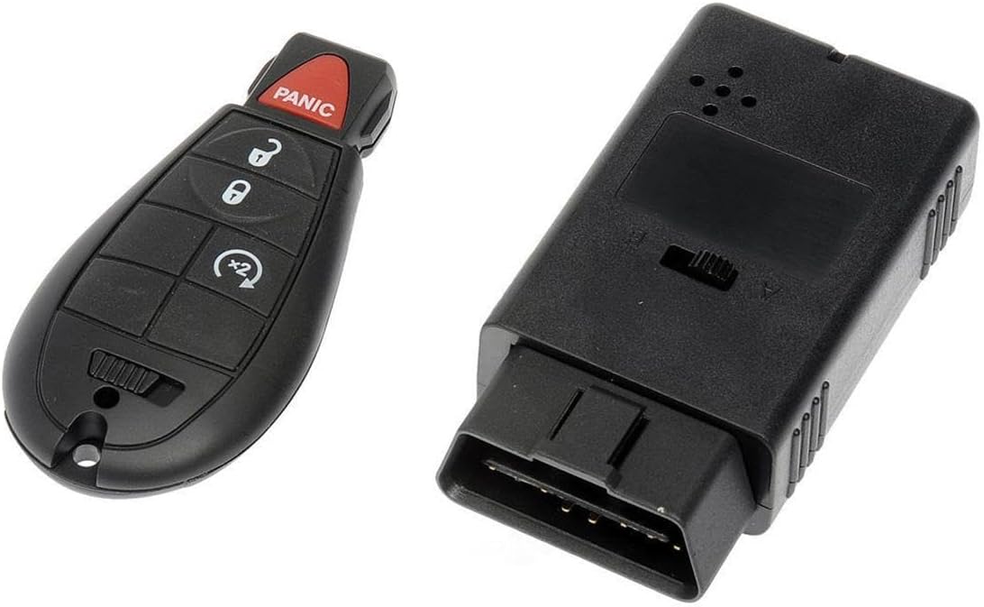 Keyless Entry and Alarm System Remote Control Transmitter 1PC Replaces 5026196AB, 5026196AC Compatible with Ram 1500 2011-2011 Compatible with Chrysler Town & Country 2010-2010