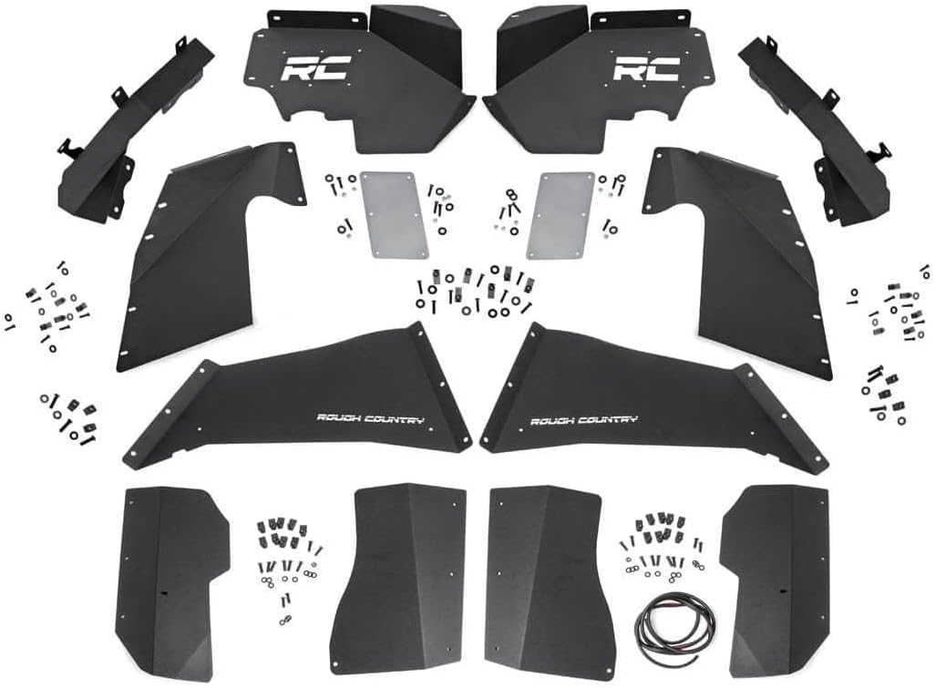 Rough Country Vertex Inner Fenders for 2007-2018 Jeep Wrangler JK - 10511V