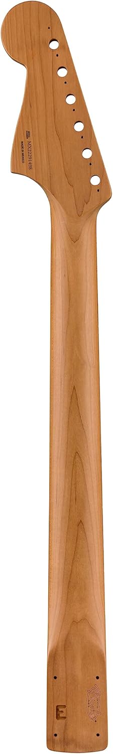 Fender Roasted Jazzmaster Neck, Block Inlays, 22 Medium Jumbo Frets, 9.5in Radius, Pau Ferro