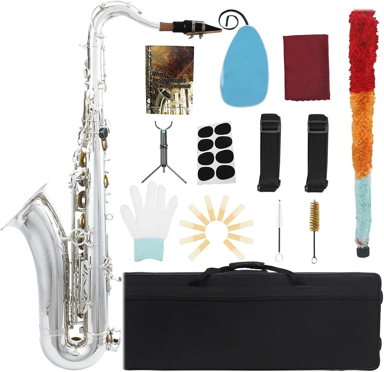 Professional Saxophone Bb Tenor Saxophone A Woodwind Instrument
