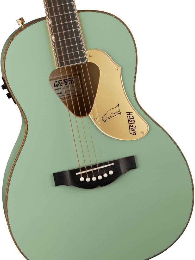 Gretsch G5021E Rancher Penguin Parlor Acoustic-electric Guitar - Mint Metallic