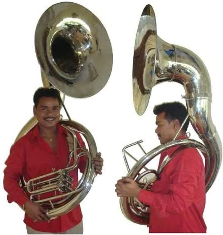 Original Zweiss Superbrass 25-inch BBb SOUSAPHONE. Full Brass Construction. Great Projection.
