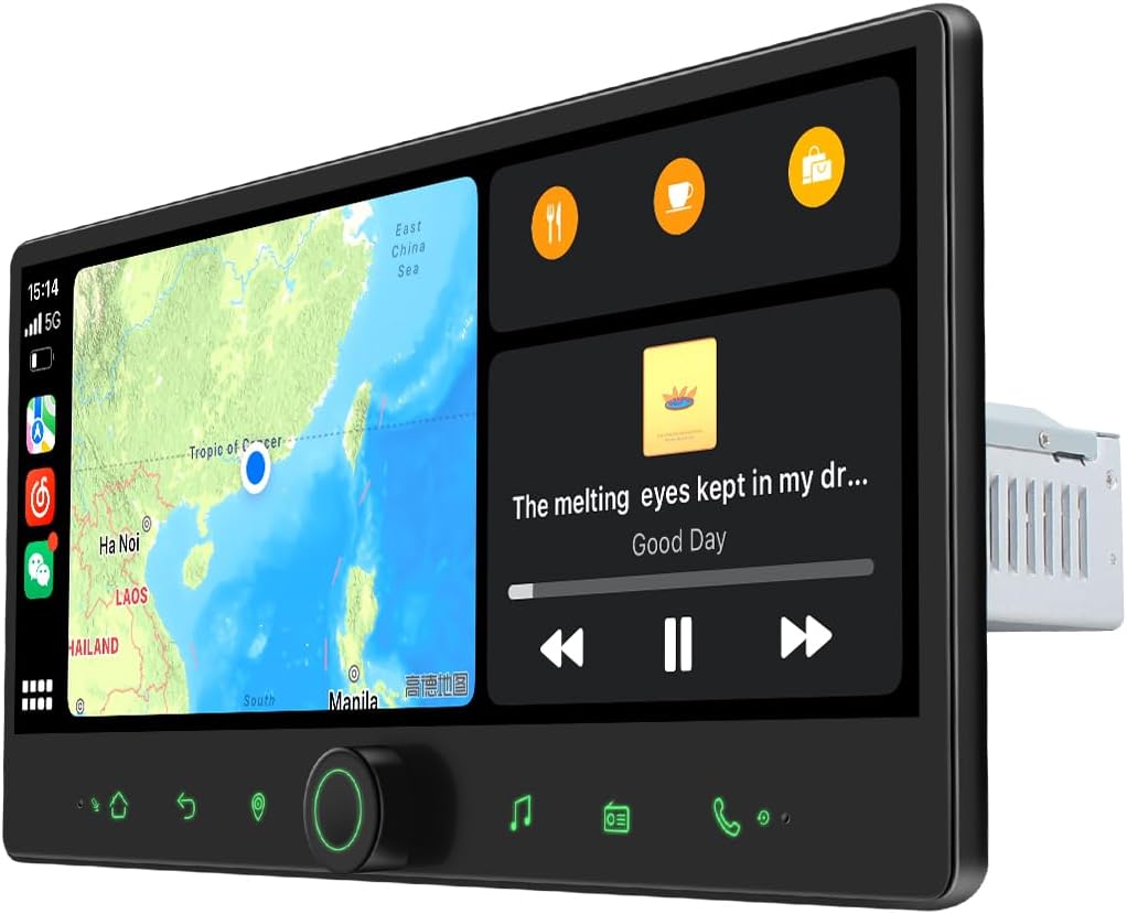 Joying Car Radio for Jeep Wrangler JK 2011-2018 Upgrade Android 13 Floating Stereo 12.3