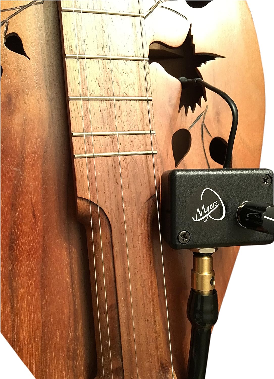 Dulcimer Pickup with Flexible Micro-Gooseneck by Myers Pickups
