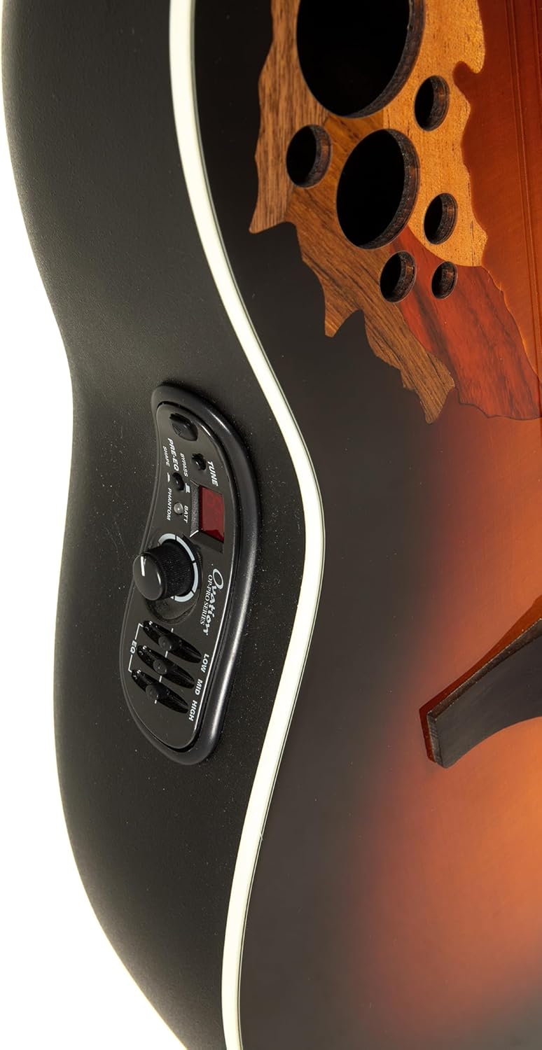 Ovation Pro Elite Balladeer 12-String Guitar 2758AX-NEB New England Burst