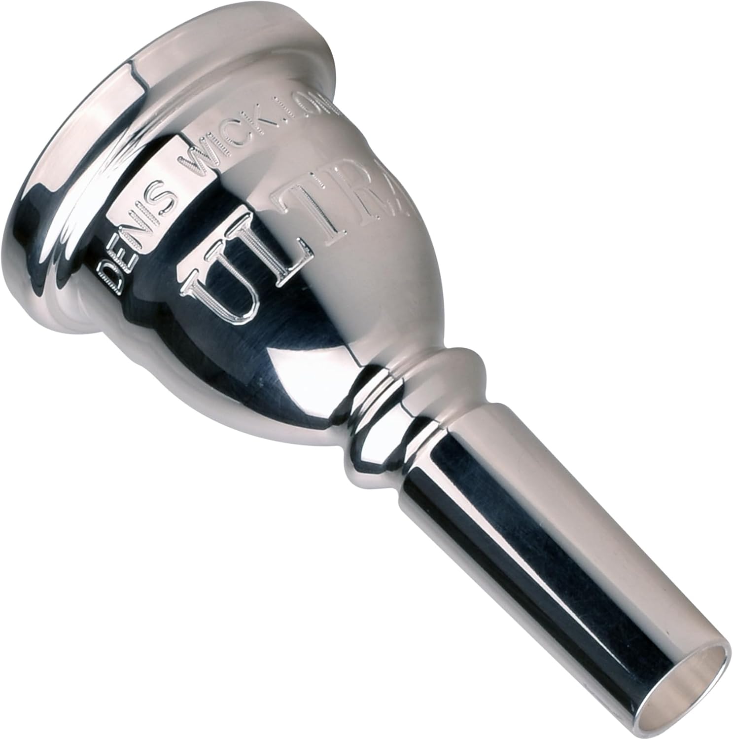 Denis Wick Steven Mead Ultra Baritone Mouthpiece - Silver Plated, 5880B-SM4X - V-Type Backbore for Balanced Airflow & Tone - Baritone Accessories for Easy Articulation 26.00 x 6.3 x 7.4mm