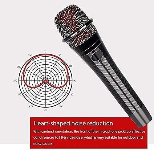 Microphone, Karaoke Microphone with Cable, Handheld Wired Mic, Microphone for Singing Recording