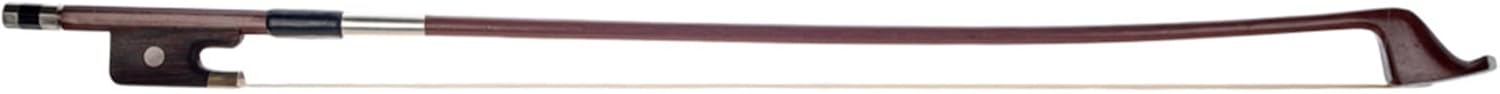 TSTS Handmade Brazilwood Double Bass Bow Horse Hair French Style for 1/2 Bass Fiddle Strings Instruments Accessories Professional Violin Bow