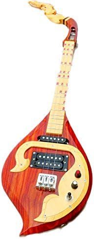 Isarn Electric Phin 3 Strings 3 Track, Thai Lao Guitar Musical Instrument, Traditional Thai Musical Pin 05