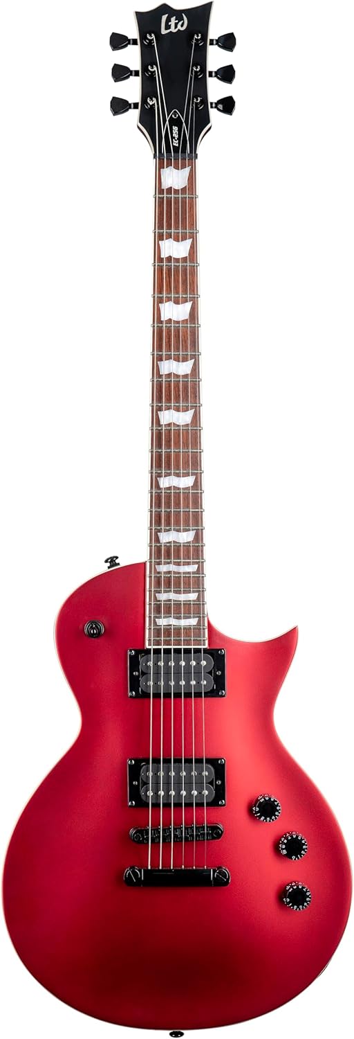 ESP LTD EC-256 Electric Guitar, Candy Apple Red Satin