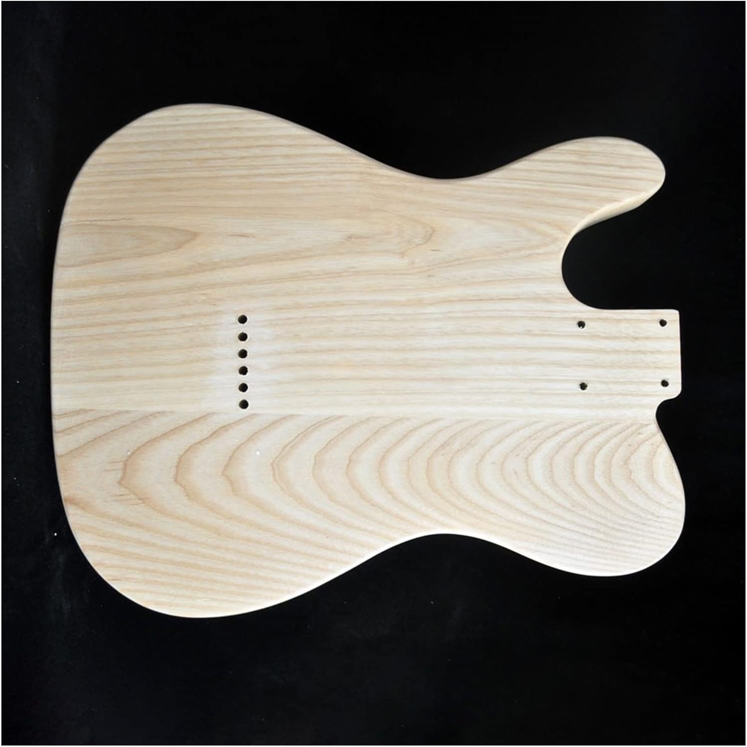 DIY Electric Guitar Kit DIY Electric Guitar Kit Semi-Hollow Ash Body with F Holes Maple Neck 21 FretsTruss Rod Adjust