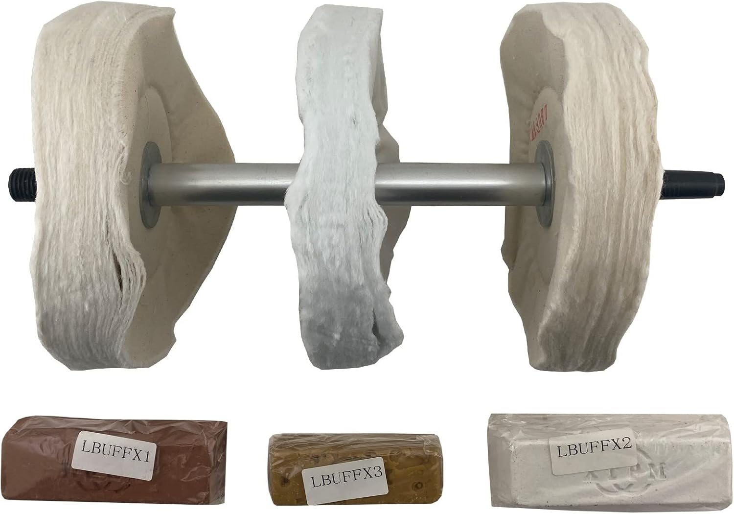 PSI Woodworking LBUFFSYS 3-Step Lathe Buffing System