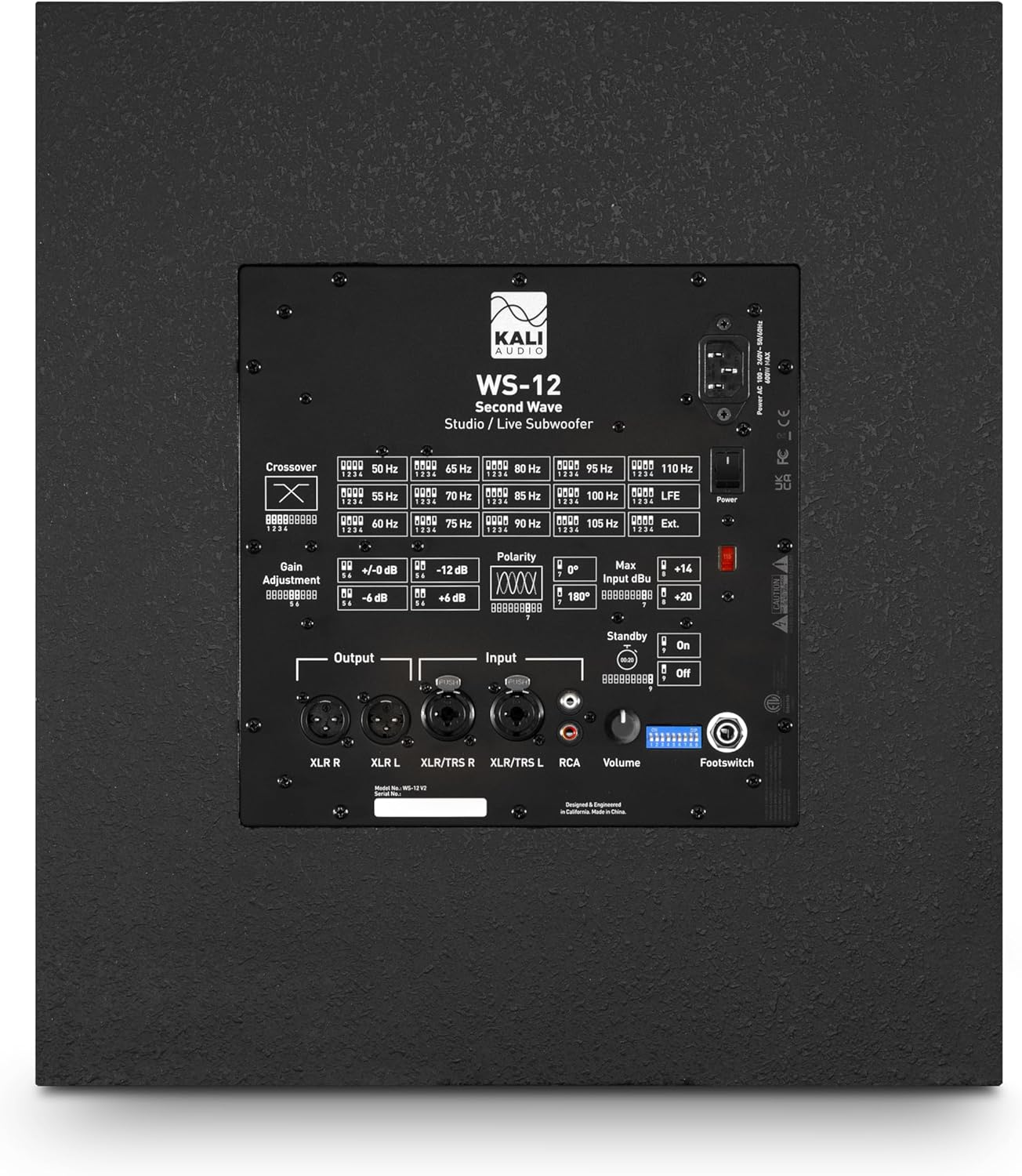 KALI AUDIO WS-12 V2 Studio and Live Subwoofer