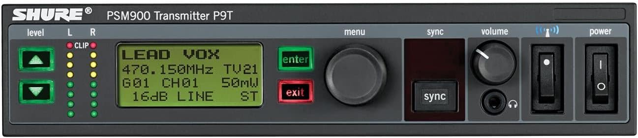 Shure P9TRA+425CL - w/SE425CL G6 Band, 470-506MHz