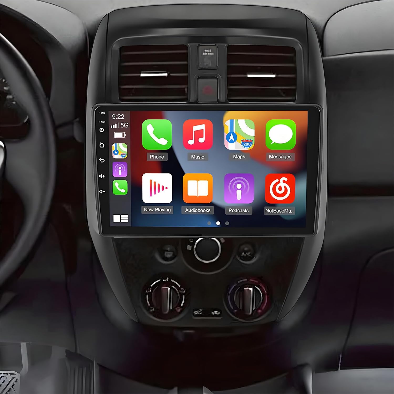 Car Stereo Radio Upgrade for Nissan Versa Sedan 2015 2016 2017 2018 2019, 10