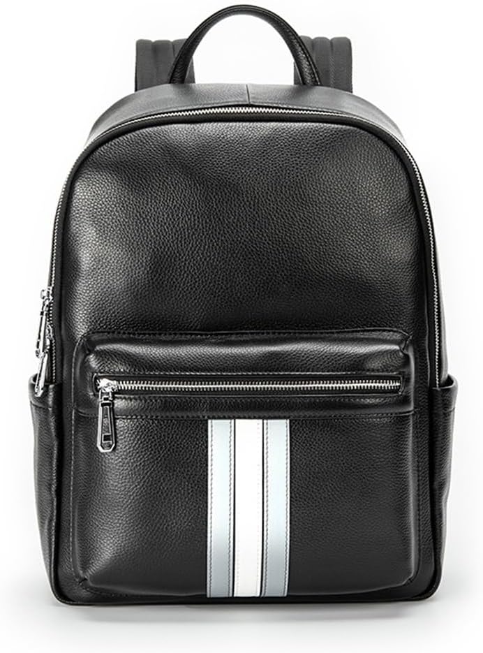 Top Layer Men's Shoulder Bag Bag Men's Leather Chest Bag Crossbody Bag