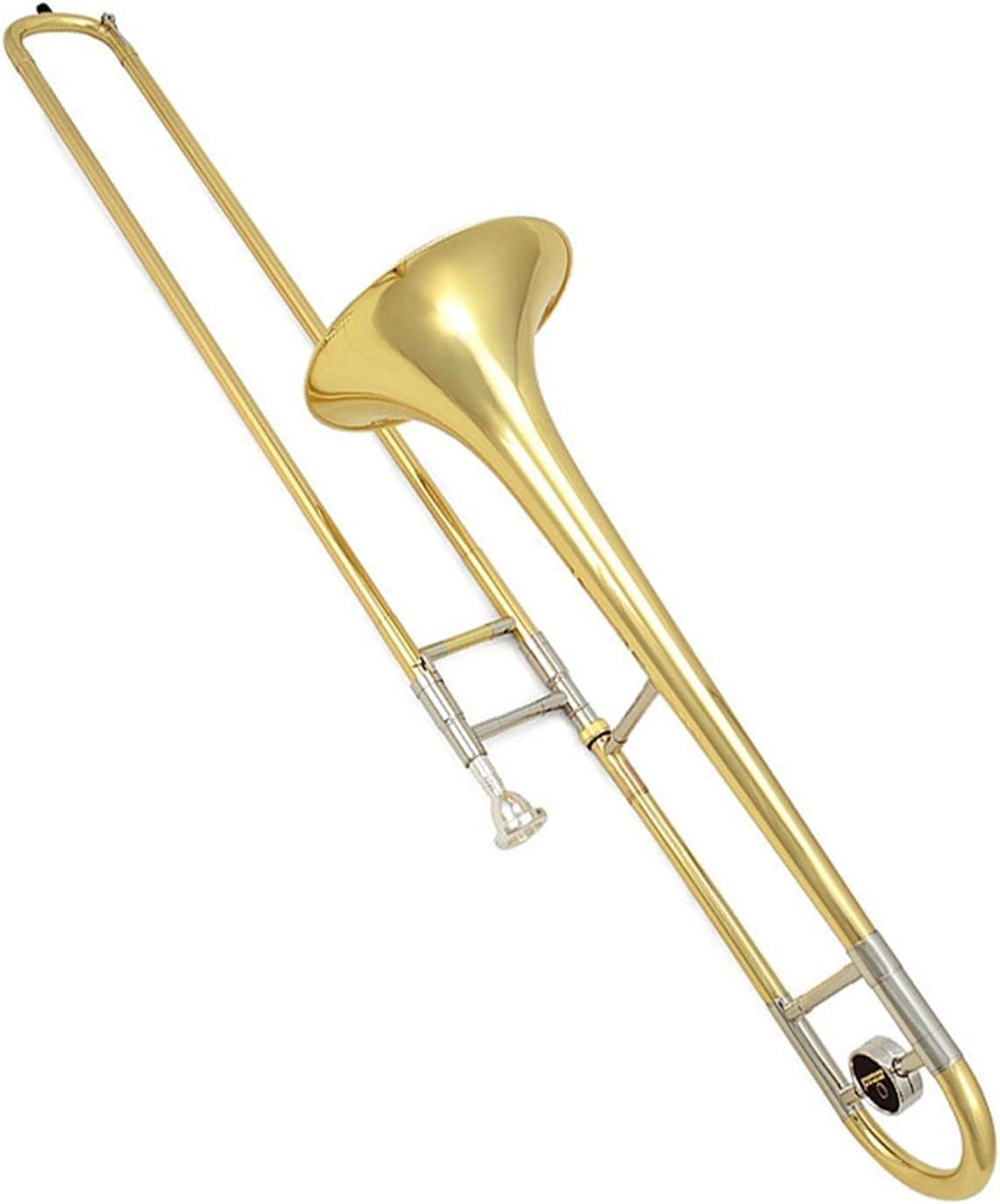Professionals euphonium Standard Tenor Trombone B Flat Tuned Gold Lacquered Nickel-plated Brass