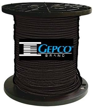 AVBcable GEPCO MP1022-6.41 2C24AWG Thin Profile Microphone Cable,1000' Reel
