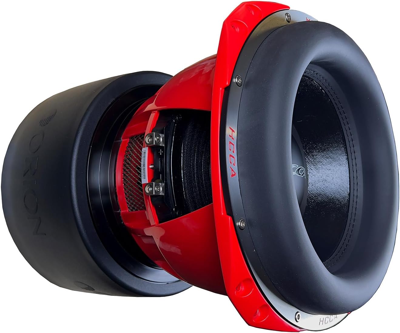 Orion HCCA121SPLX Extreme High Performance 12” Competiton Grade SPLX Car Subwoofer, 30000W Max Power, 7500W RMS, Dual 1-Ohm, 4” DVC Voice Coil - Powerful HCCA Series Black Coil for Cars, Trucks, Jeeps