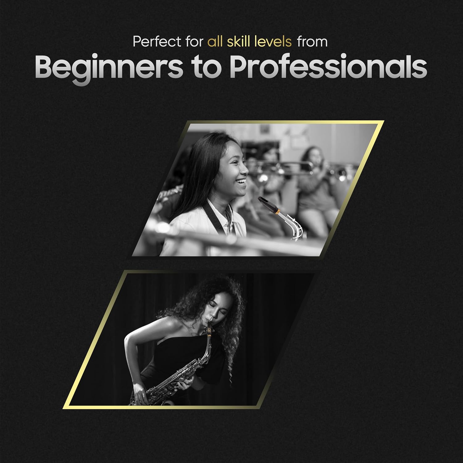 Theo Wanne Essentials CONCERT Alto Saxophone Mouthpiece for Classical & Wind Ensemble Players - Exceptional Clarity, Classic Sound Sax Mouthpiece for Professional Saxophonists - Size 3 (0.061