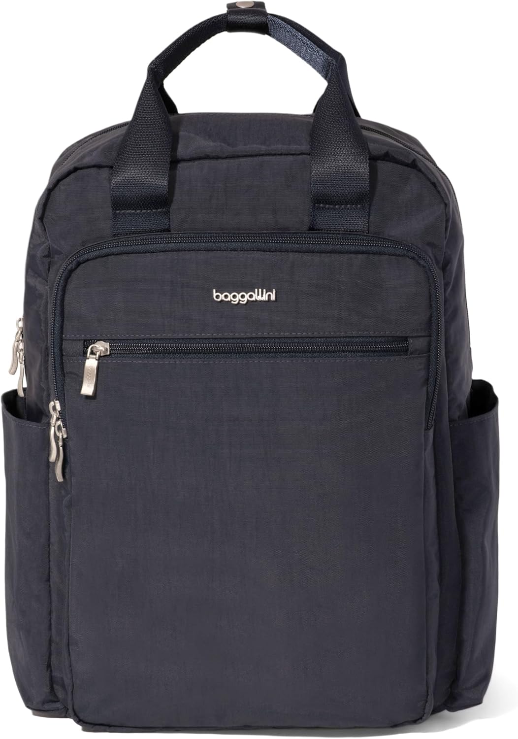 Baggallini womens Commuter Laptop Backpack - Lightweight 15x11 Travel Backpack W/Rfid & Luggage Sleeve