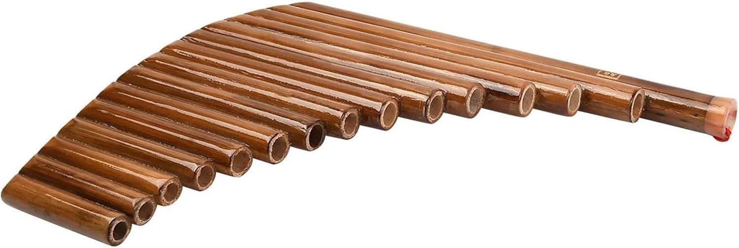 15 Pipe G Key Pan Folk Musical Instrument Chinese Traditional Woodwind Instrument (Color : Left-Hand)