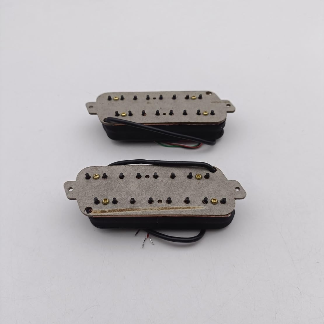 Fanned Fret Guitar Pickup with Alnico 5 Magnet Humbucker Double Coil Pickups Replacement Parts for 7/8 String Electric Guitar (8 string)