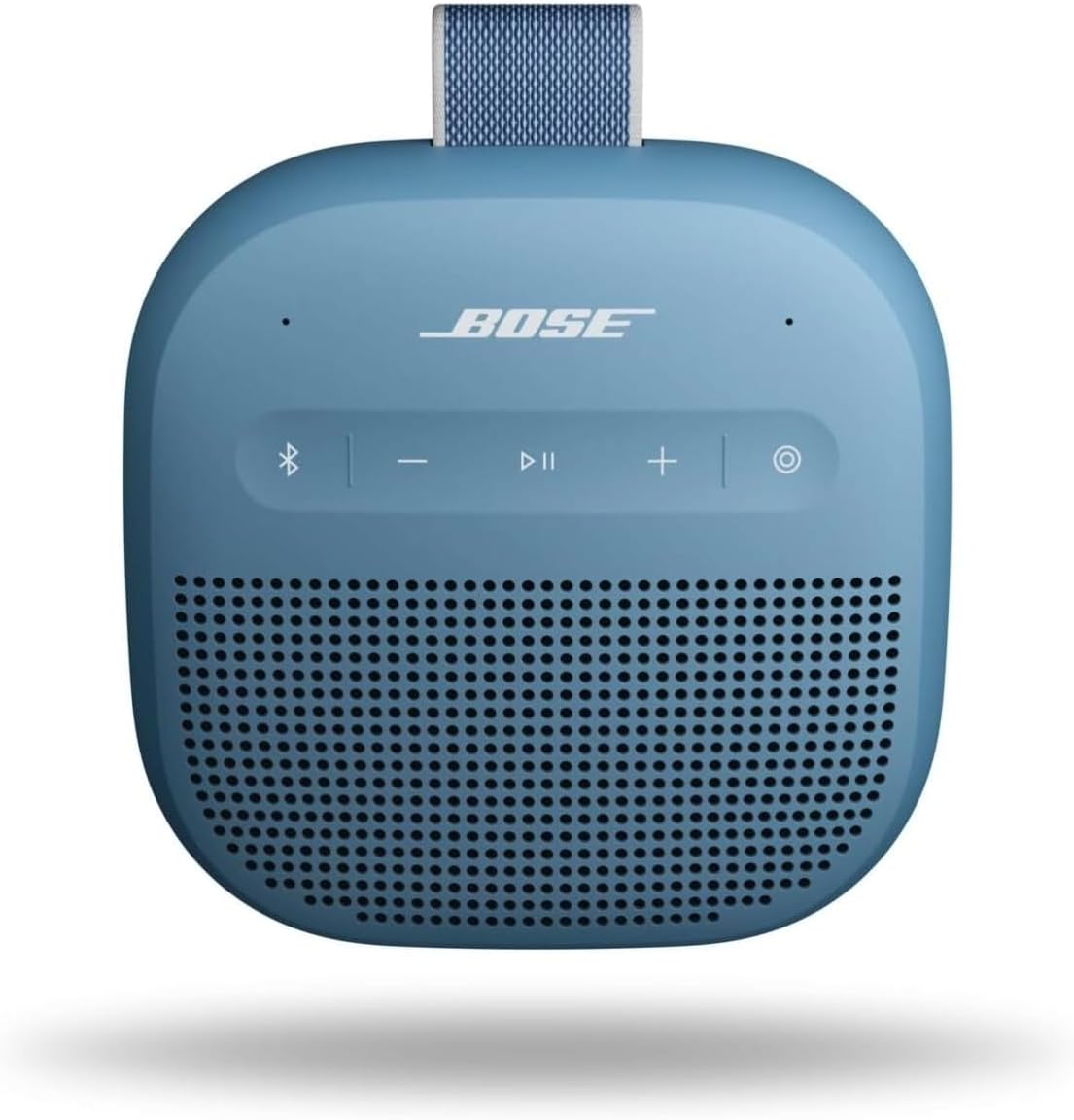 Bose New SoundLink Micro Portable Bluetooth Speaker (2nd Gen), Wireless Outdoor Speaker, Up to 12 Hours Battery Life, Waterproof and Dustproof with Travel Bag and 20W 2-Port Wall Charger (Blue Dusk)