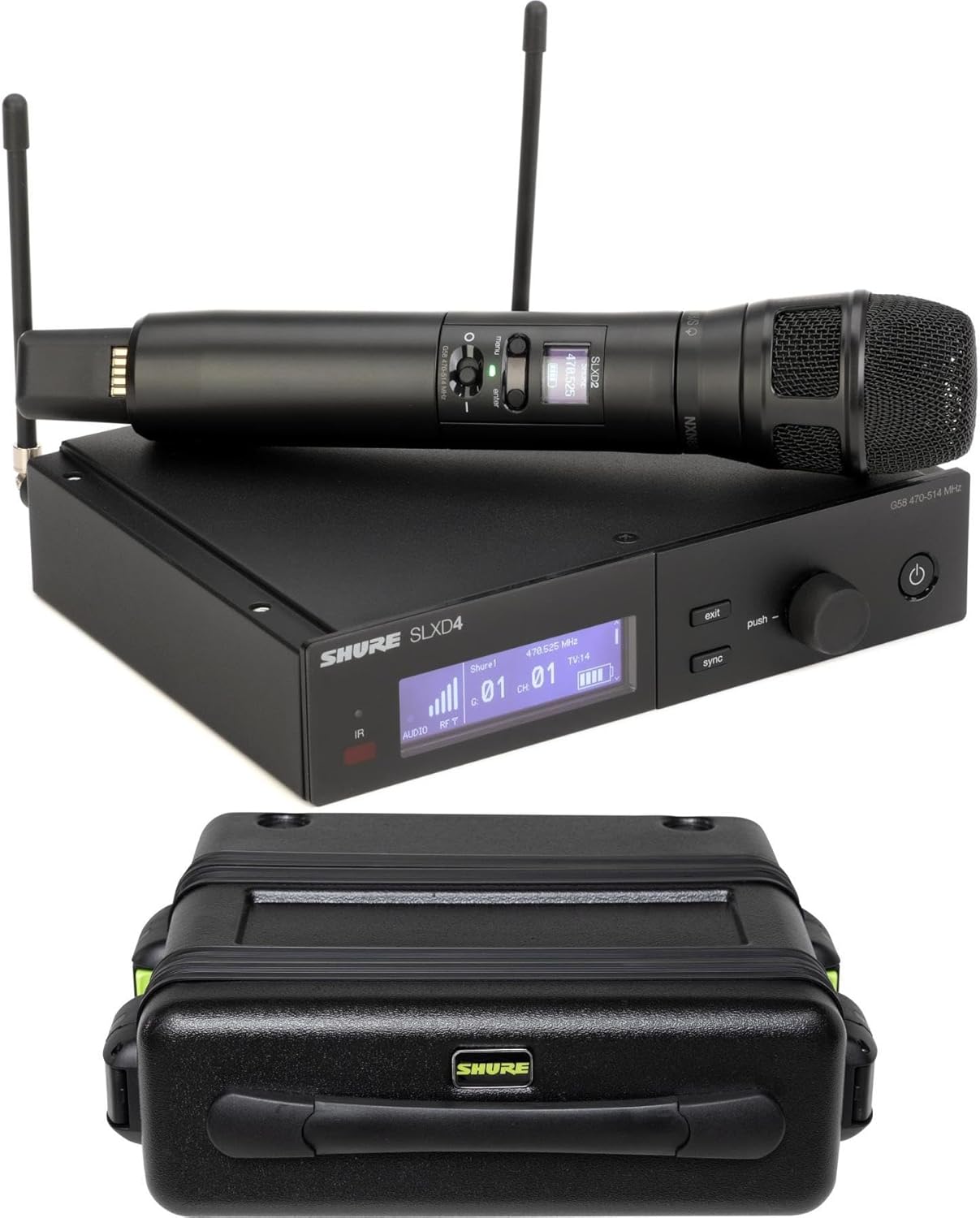 Shure SLX-D/Nexadyne Digital Wireless Microphone System with Case
