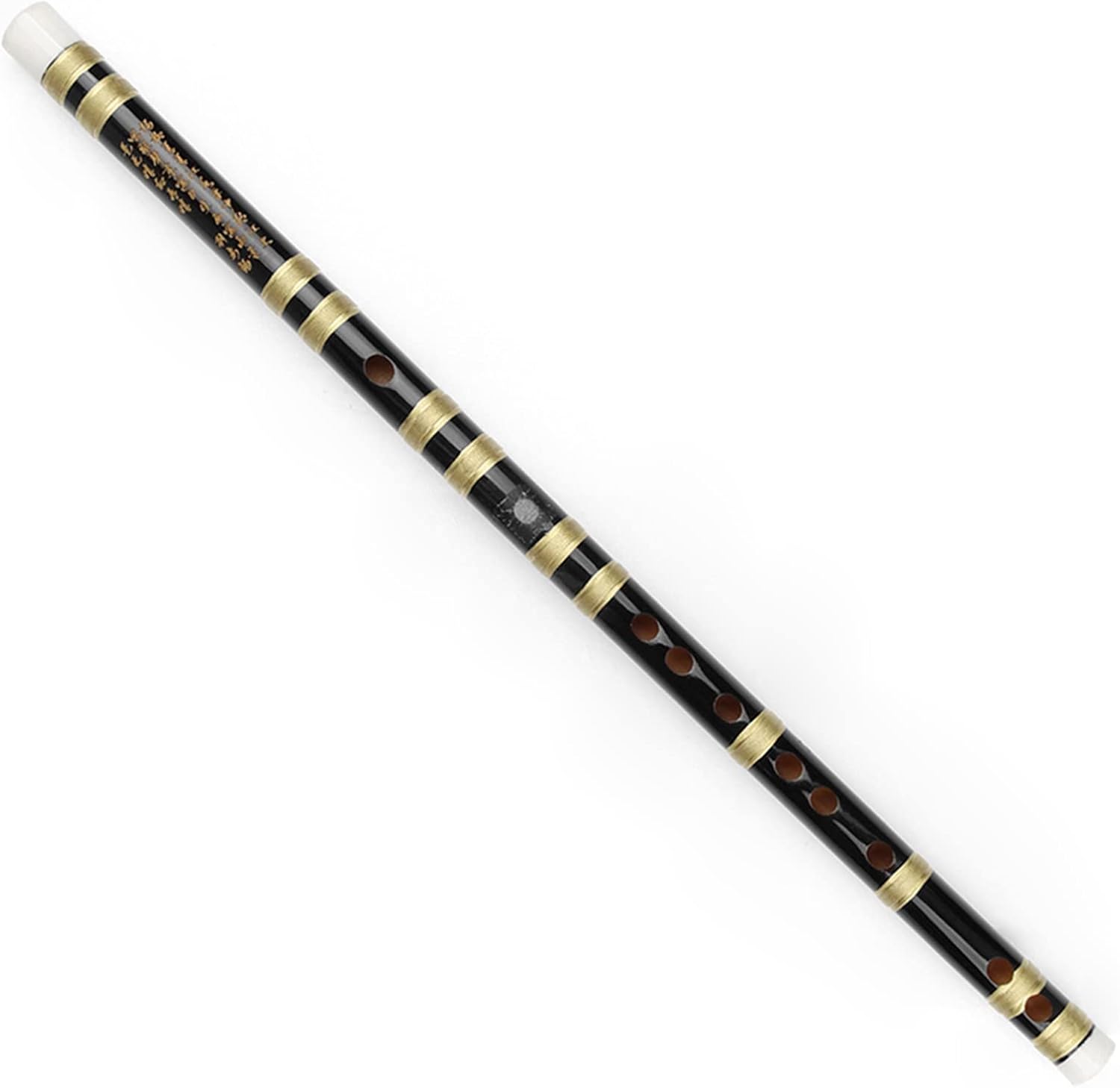 TSTS Chinese Bamboo Flute 12 Holes Chinese Traditional Dizi Woodwind Bamboo Flute Musical Instruments Handmade for Beginners (Color : E Key)