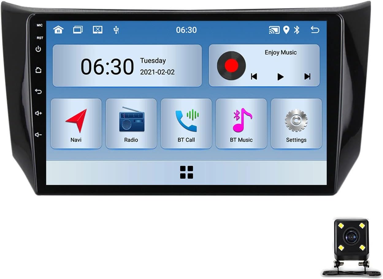 Car Stereo Multimedia MP5 Player for Nissan Sylphy 2012~2018 Car Audio with Rear View Camera FM Radio 9 Inch Touch Screen Stereo Support Bluetooth/SWC/USB/Mirror Link/Carplay/Auto