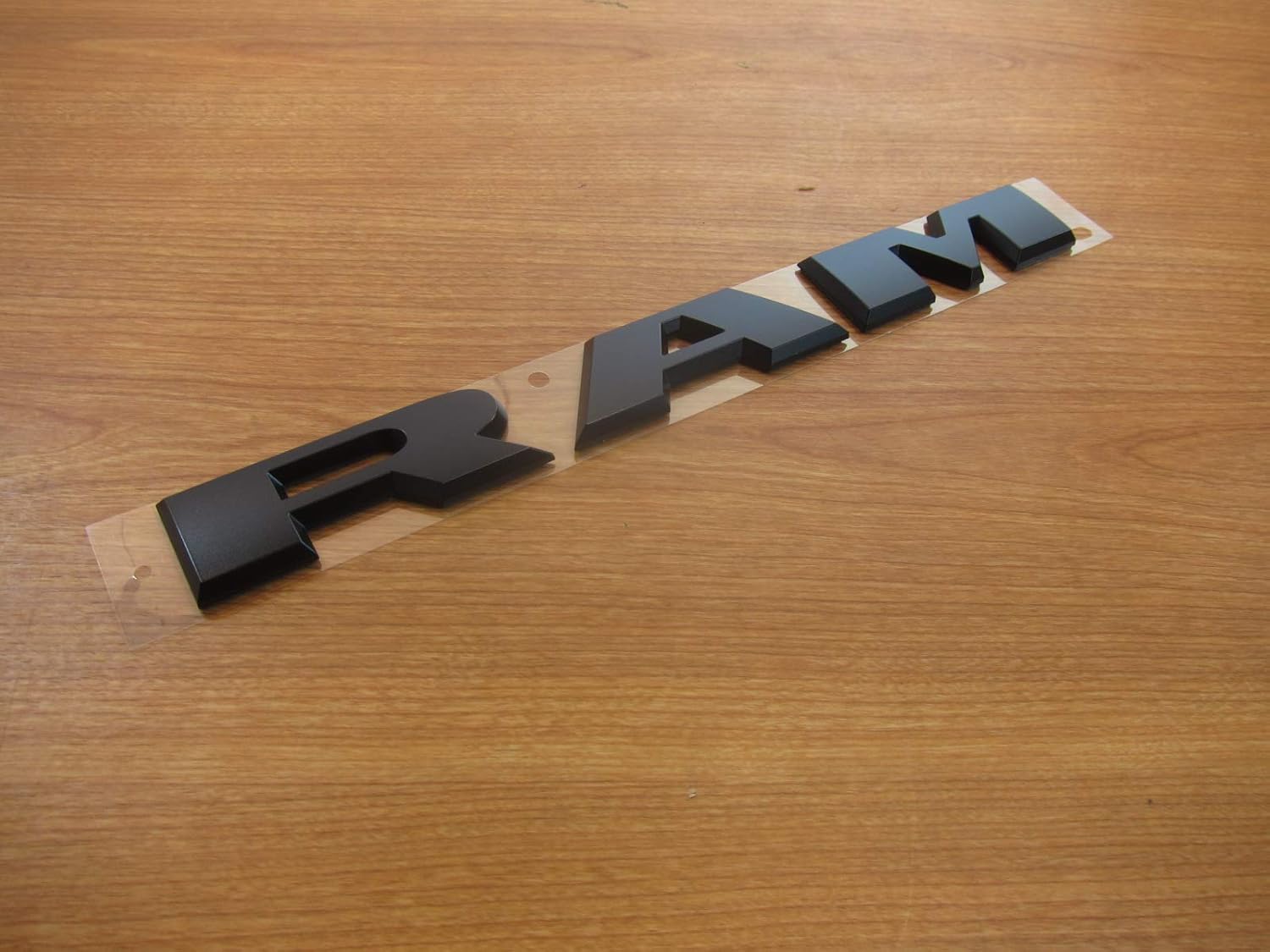 Mopar 2019-2020 Ram 2500 3500 4500/5500 Black Right Passenger Side Front Door Metal RAM Emblem