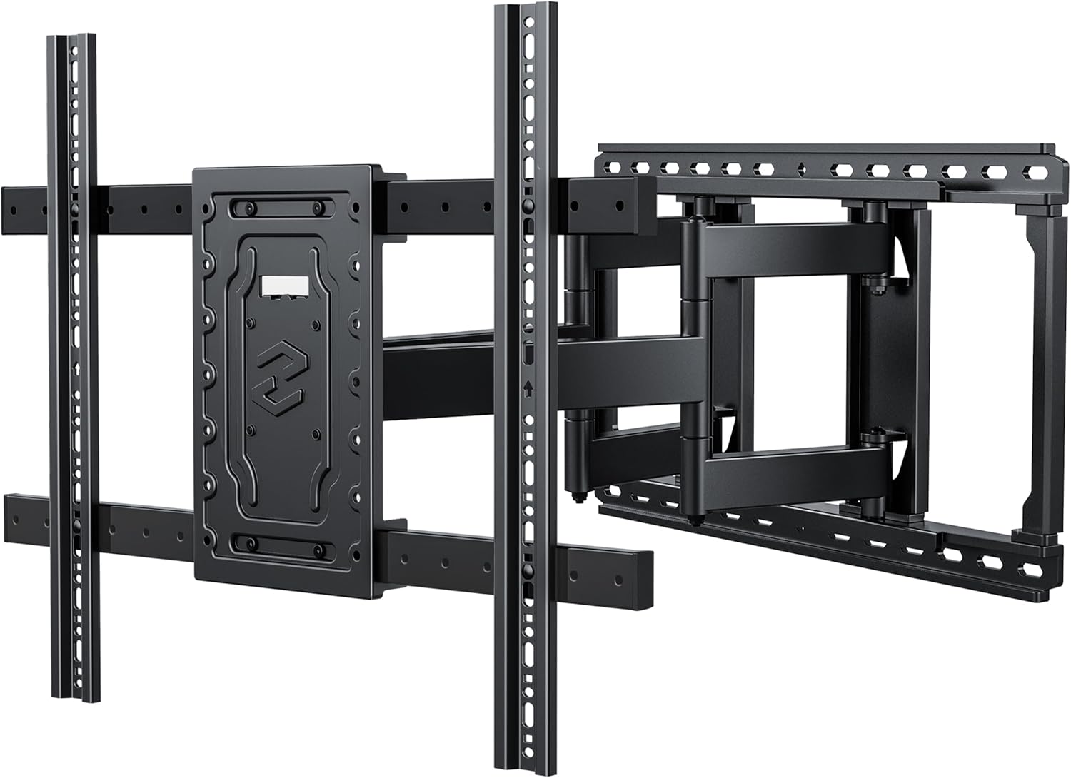 USX MOUNT Heavy Duty Full Motion TV Wall Mount for 60-100 Inch Large TVs, up to 220lbs, Swivel & Tilt, Preassembled TV Mount for 60