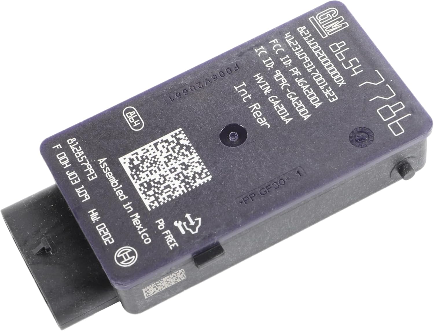 GM Genuine Parts 86547786 Driver Side UHF Low Energy Remote Control Access Sensor Transceiver