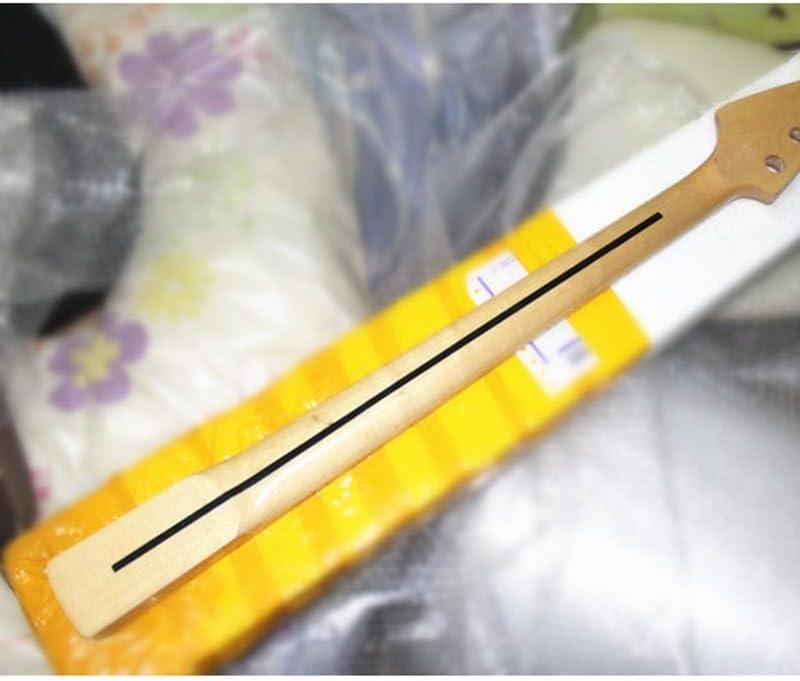 20 Frets Maple Electric Bass Guitar Neck 4 Strings Rosewwood Fingerboard Glossy Paint Customized Guitar Accessories Parts