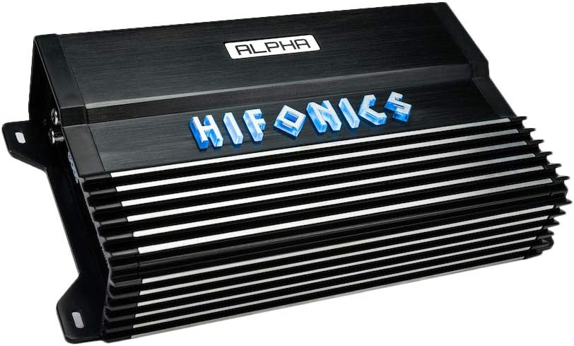 Hifonics A1000.2D Alpha Series Compact 1000 Watt Two Channel Car Amplifier Full Range Super D-Class Amp