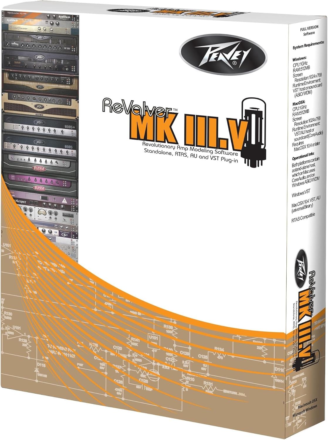 Peavey ReValver HP Guitar Amp Modeling Software