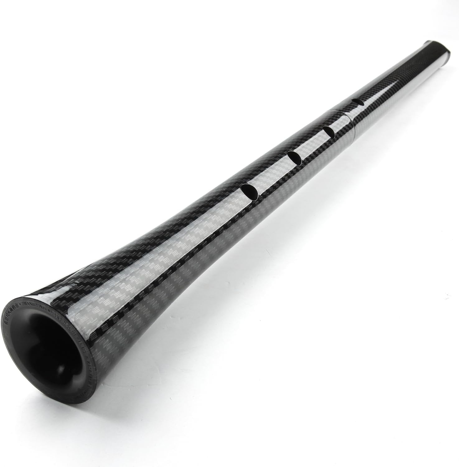 Carbon Fiber effct Traditional Musical instrument D key 5 hole 1.8 Shakuhachi With Box