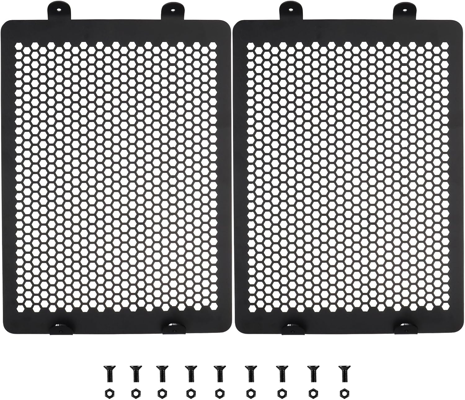 Wheel Arch Clearance Kit Aluminum Plates, CNC-machined Wheel Arch Kit Compatible with BMW M2/M3/M4/G80/G81/G82/G83/G87, Friction Reduction and Radiator Protection, 2 Pack