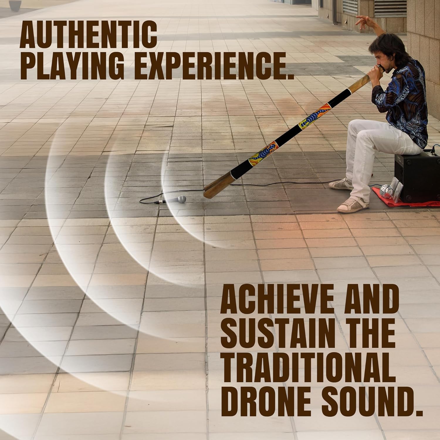 Solid Wood Didgeridoo 52