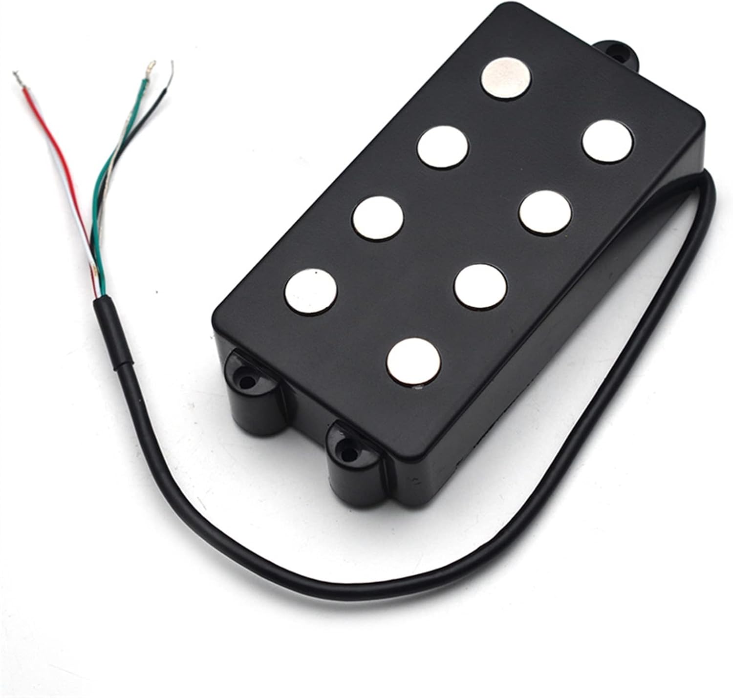 Open Type Bass Guitar Pickup 4 String Double Coil Humbucker Ceramic Magnet Pickup Set for Bass Guitar Accessories Electric Guitar Pickups Set