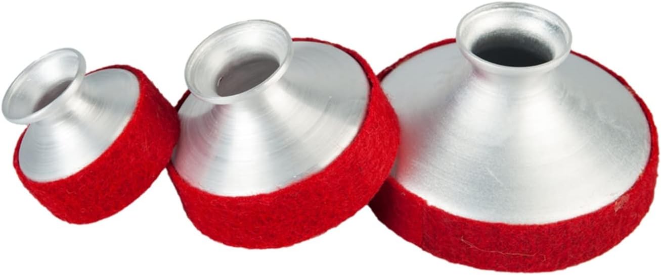 Saxophone Parts 3PCS Lightweight Aluminum Alloy Sax Mute Saxophone Sound Dampener Silencer