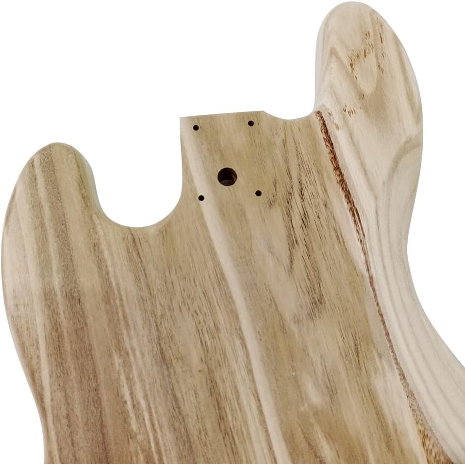 Unfinished Electric Bass Guitar Body forJB Electric Guitar Great