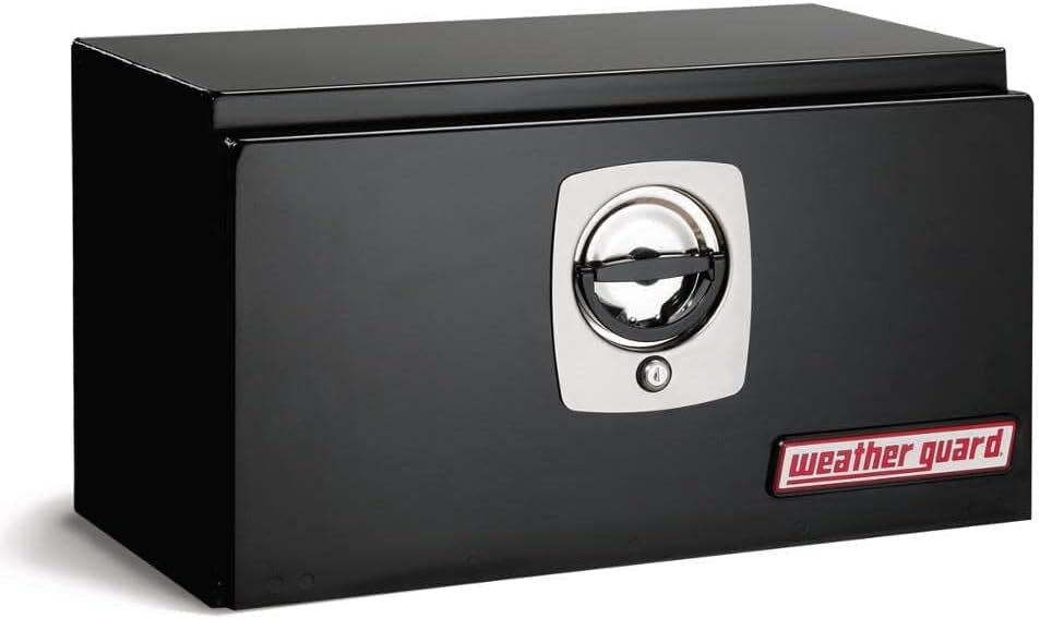 WEATHER GUARD (525502 Mini Underbed Tool Box, Steel, Black