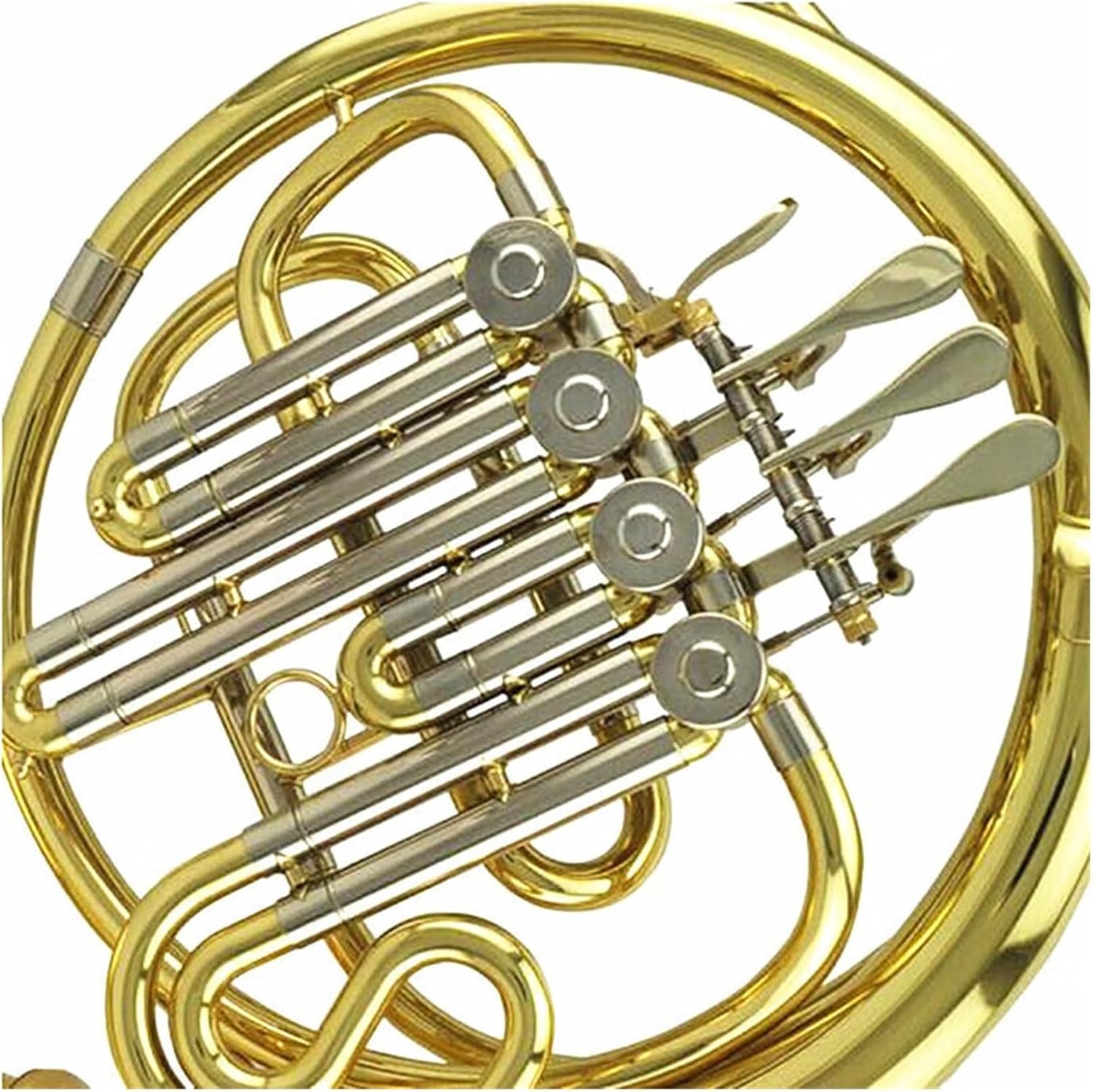 B flat single row French horn suitable for professional performance
