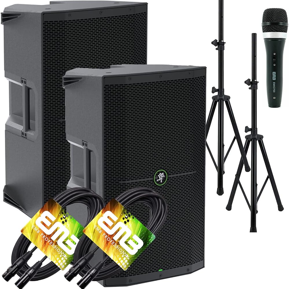 Mackie (2) Thump15A THUMP-15A 1300W 15