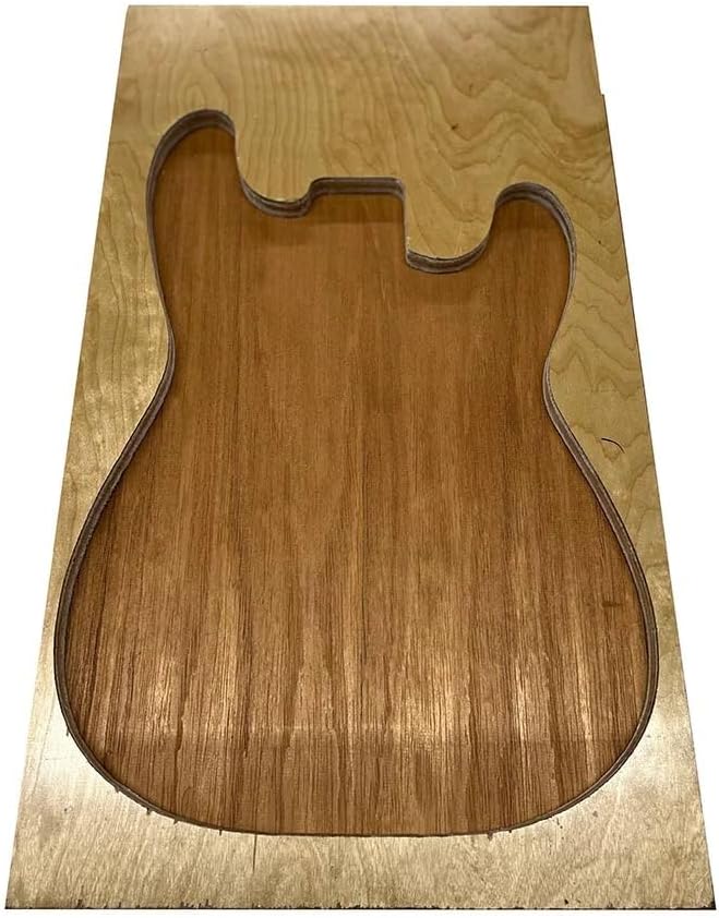 Exotic Wood Zone’s Spanish Cedar Semi Explorer Electric/Bass Musical Wood Body Blanks | Guitar Luthier Tonewood Suppliers | Unglued Unplaned - 24