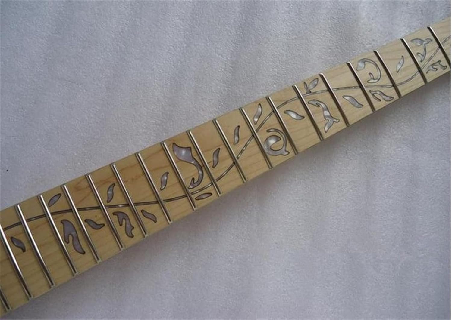 TSTS 22 Frets Maple Electric Guitar Neck Guitar Accessories Parts Guitarra Musical Instruments Guitar ​Neck Replacement