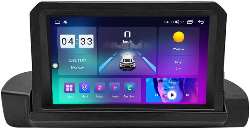 Android Car Stereo for BMW 3 Series E90 E91 E92 E93 2005-2011,9 inch IPS Touchscreen with Upgrade Wireless CarPlay & Android Auto,WiFi/GPS,Support SWC and Subwoofer,8-Core 8G+256G