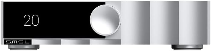 SMSL PA200 Power Amplifier XLR Input Mono Mode RCA Input Stereo Pure Post Stage Through Mode Chip PGA2311 Easily Drives High-Power Speakers